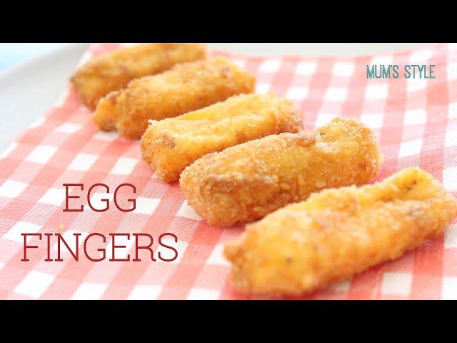 Egg Fingers || Fingers Foods For Babies Toddlers And Kids || Baby Led Weaning Recipe