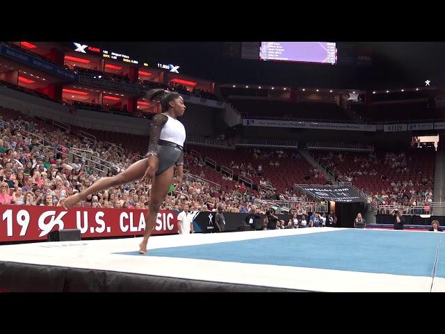 Simone Biles – Floor Exercise – 2019 GK U.S. Classic – Senior Competition