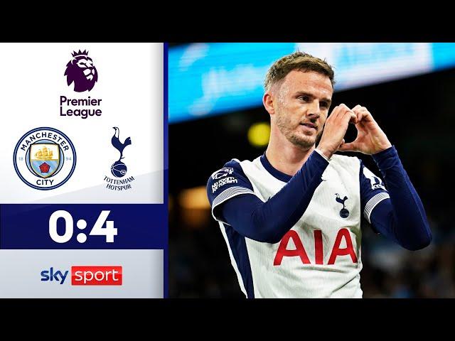 Maddison & Co. ballern City tiefer in die Krise! | Man City - Tottenham Hotspur |   Premier League