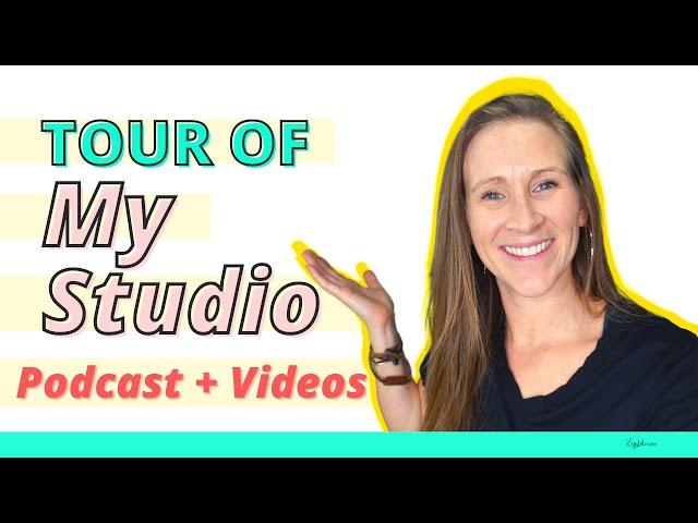 Tour of My Podcast Studio for Podcasts and Videos