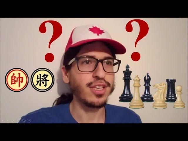 International Chess Vs Chinese Chess!!