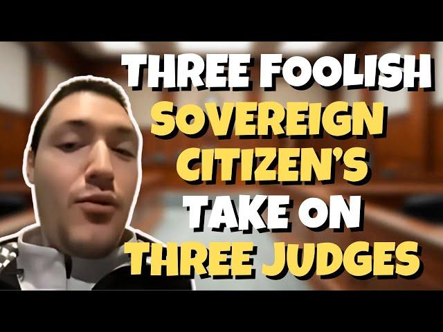 Sovereign Citizens TAKE ON 3 Judges in a Dramatic Showdown!