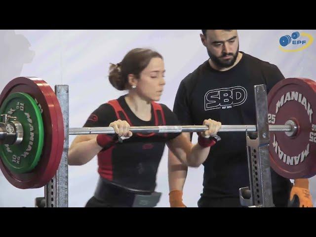 Women 63 & 69 kg B-Groups - 2025 European Open Classic Powerlifting Championships