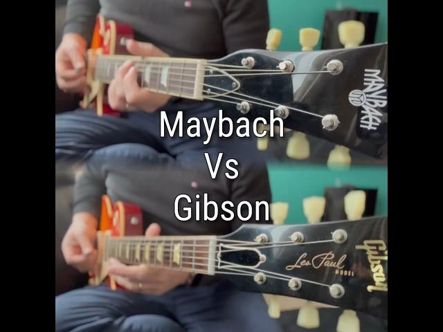 Maybach Lester vs Gibson Custom Shop R9 Les Paul