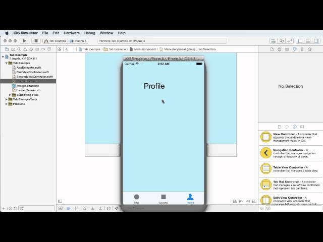 iOS Development with Swift Tutorial - 18 - Adding Brains to the View