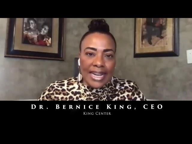 Dr. Bernice King, The power of nonviolence, retreat on Gospel nonviolence, December 2020