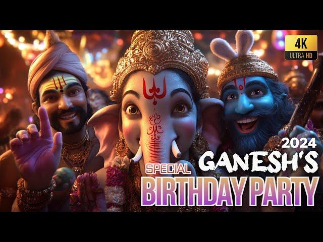 Ganesha Chaturthi day: birthday party 