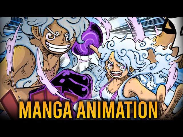 LUFFY AND BONNEY'S NEW COMBO ATTACK! - One Piece Motion Manga Animation