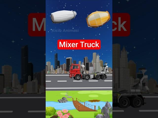 Where is my cement mixer? #mixertruck #truck #jcb