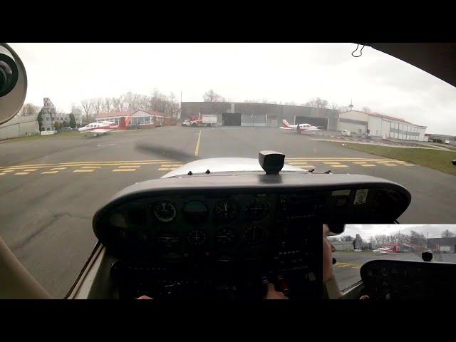 Crosswind Landing RWY08 at Leer-Papenburg (EDWF) | Cessna 172-R Skyhawk