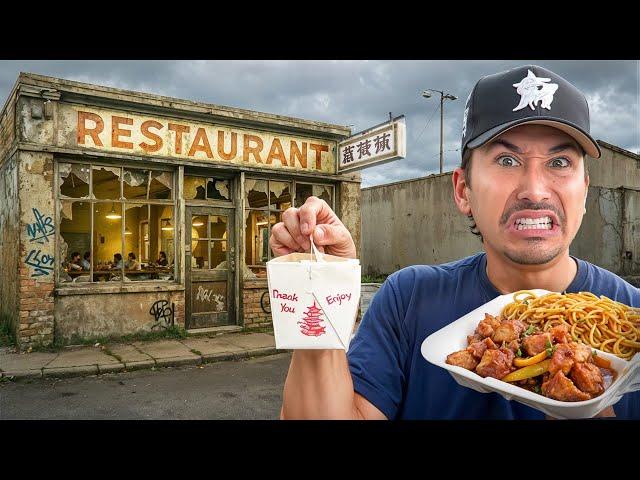Eating at SKETCHY Restaurants For 24 Hours (Tampa)