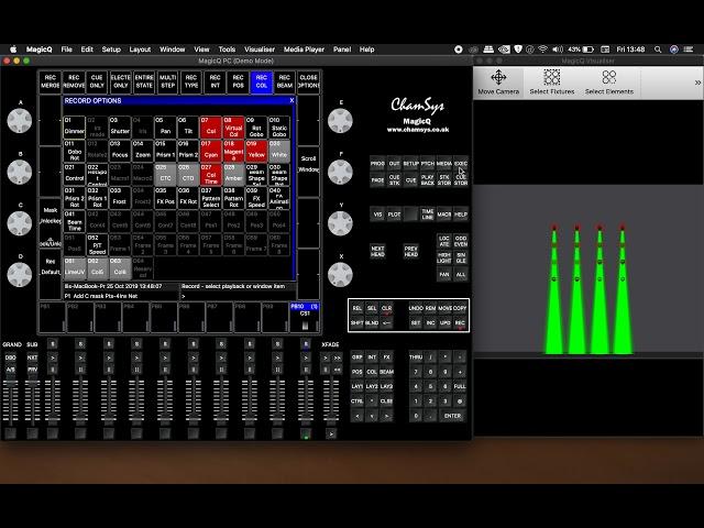 Chamsys MagicQ Tutorial-Color Sweep Effect