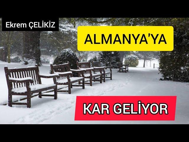 Almanya'ya Kar Geliyor