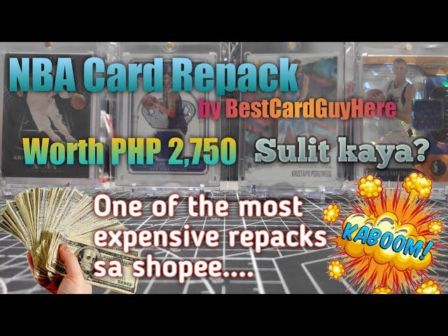 NBA Card Repack worth ₱2,750 from Shopee | NBA Cards Philippines