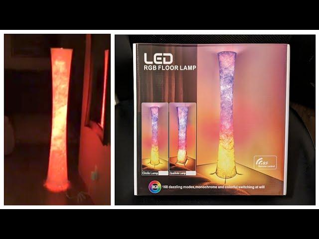 LED RGB Floor Lamp From Amazon Set Up