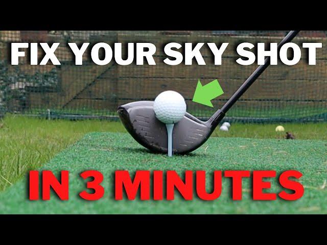 NEVER SKY YOUR DRIVER AGAIN - 3 MINUTE FIX