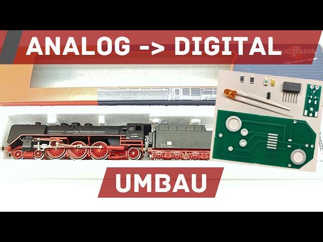 Platinentausch :  Analog Digital Umbau BR 01 2118-6 Tillig Dampflok - 02124