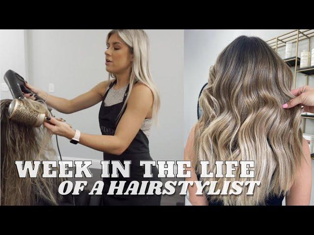 A WEEK IN THE LIFE OF A HAIRSTYLIST!