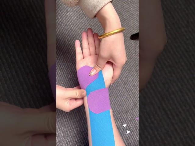 Aupcon | How to Use Kinesiology Tape on the Wrist