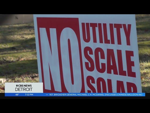 Marion Township community upset by proposed solar energy ordinance