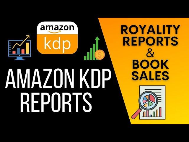 NEW AMAZON KDP REPORTS ESTIMATED ROYALTIES INCOME EARNING PROOF OF CONCEPT #kdp #amazonkdp #reports