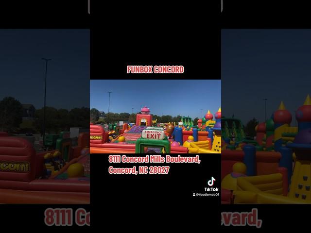 NEW BOUNCE PLACE IN CONCORD NC! #foryou #foryoupage #fyp #concord  #explore #bouncehouses