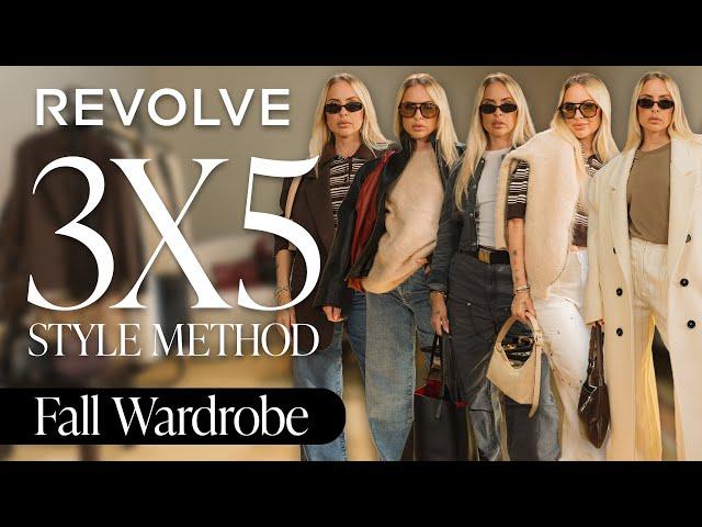 Building A Fall Capsule Collection with Maeve Reilly | 3x5 Styling Method | REVOLVE