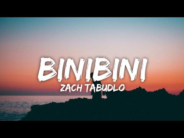 Zack Tabudlo - Binibini (Lyrics)️ | Isayaw mo akoSa gitna ng ulan, mahal ko [TikTok Song]