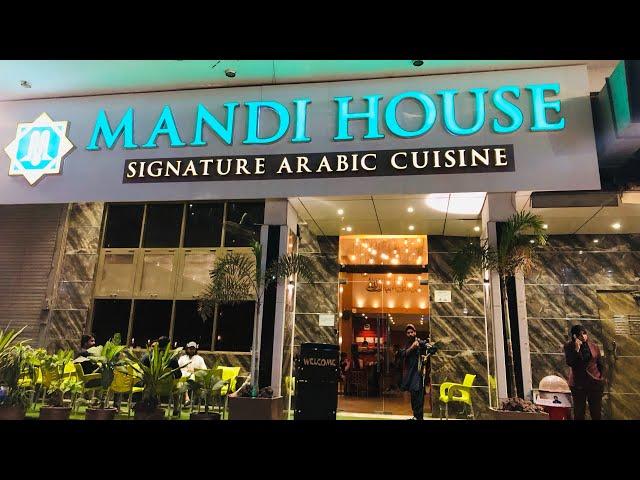 MANDI HOUSE SIGNATURE ARABIC CUSISINE tariq road || dinner at mandi house