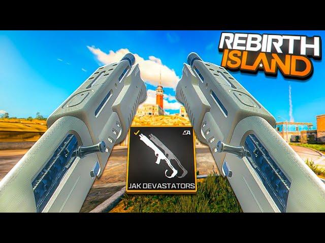 USING the NEW AKIMBO SHOTGUN ATTACHMENT on REBIRTH ISLAND WARZONE!