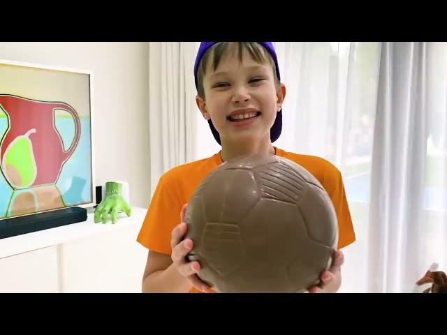 Max and the story of the chocolate soccer ball