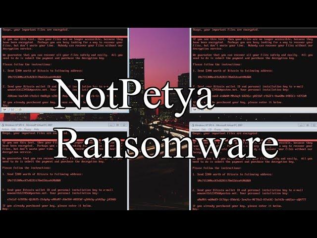 Petya/NotPetya Ransomware Spreading via LAN