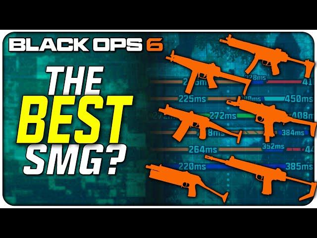 The BEST SMGs in Black Ops 6? | (Full SMG Stat Comparison)