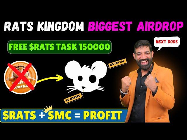 Rats Airdrop Latest News Today | Rats Airdrop Telegram Bot | Rats Kingdom Airdrop News Today