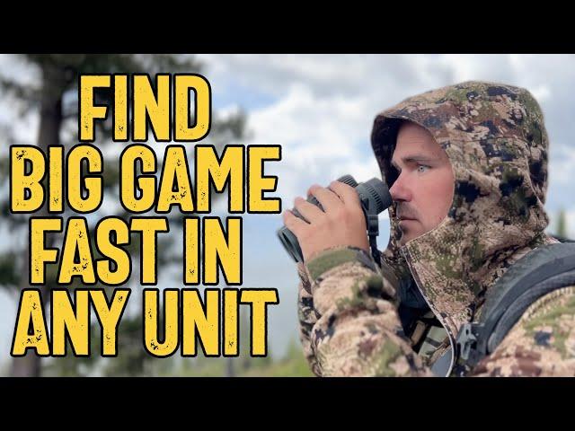 Hunting Guide’s Tips to Find Deer and Elk Fast!