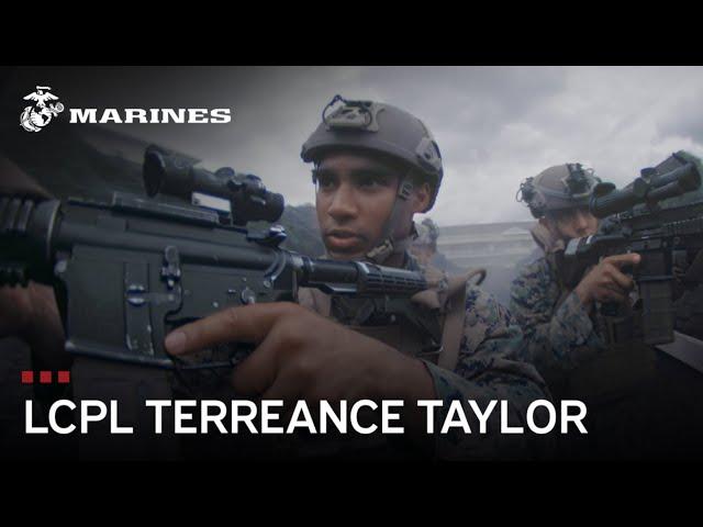 Meet LCpl Terreance Taylor | U.S. Marine Corps