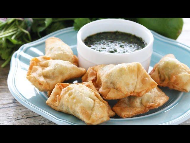 How to Make Cream Cheese and Avocado Wontons