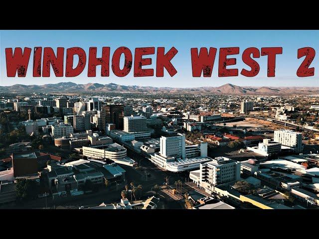 WINDHOEK WEST SUBURB IN WINDHOEK CAPITAL OF NAMIBIA SOUTHERN AFRICA PART 2