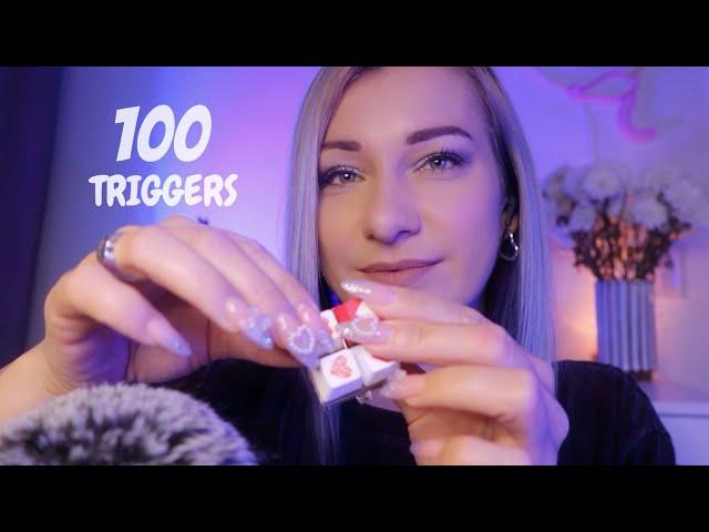 ASMR  100 Triggers for 100k Subscribers 