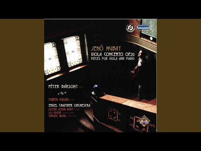 Viola Concerto, Op. 20.: III. Allegro giocoso (orchestral arrangement by Lajos Huszár)