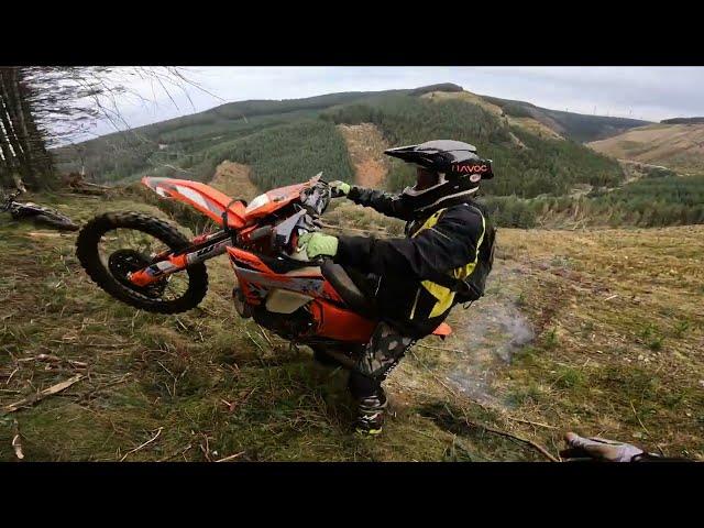 Riding Enduro After A Huge Storm