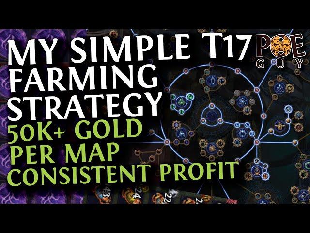 POE 3.25 - HOW I FARM MY T17 MAPS / 50.000+ GOLD PER MAP & GOOD CONSISTENT PROFIT