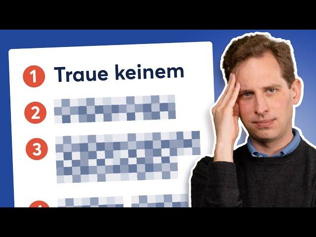 Die 8 Regeln der Geldanlage! | Finanzfluss