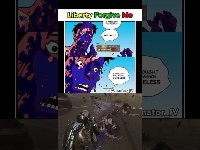 Liberty Forgive Me - Helldivers 2