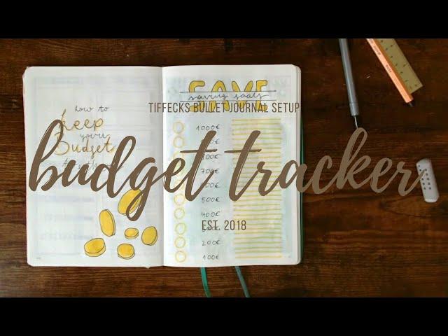 Bullet Journal Setup - finance / budget Ideen