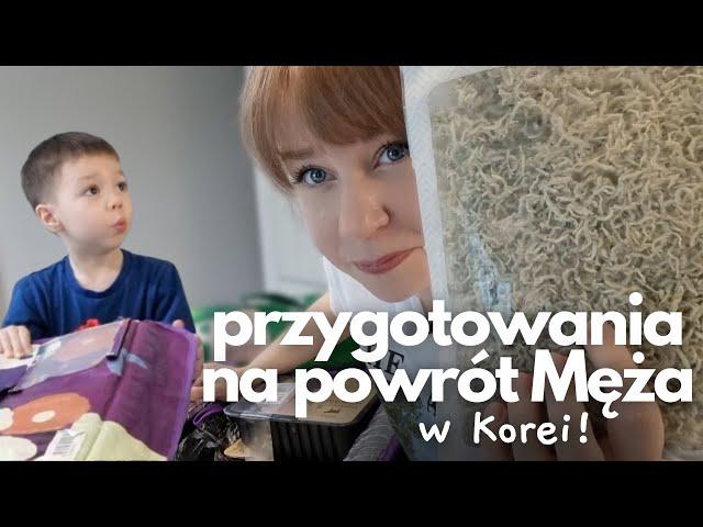 Przygotowania na powrót mojego męża! Zupa która leczy, haul zakupowy i inne - domowy vlog z Korei