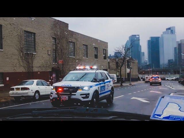 NYPD - Suspect Pursuit / Search Prompts Level 1 Mobilization in Sunnyside, Queens