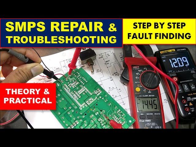 {528} How To Repair SMPS || SMPS Repair Step By Step || Switch Mode Power Supply