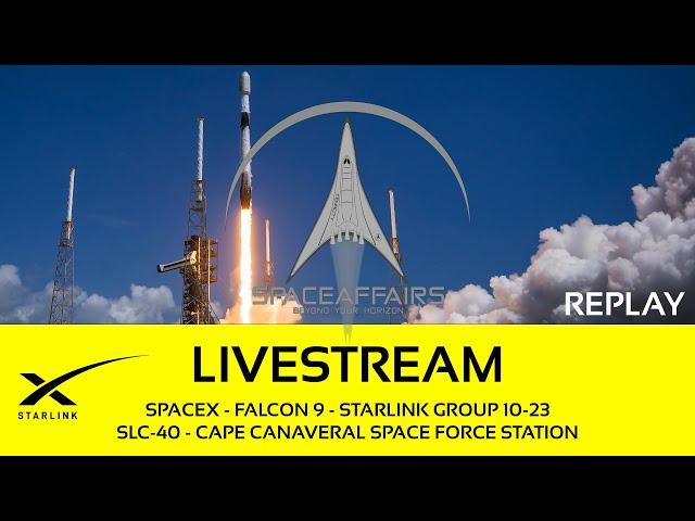 SpaceX - Falcon 9 - Starlink 10-23 - SLC-40 - Cape Canaveral SFS - June 23, 2025