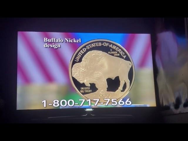 TV GOLD SCAM BUFFALO COIN CHEAP METAL CLAD,NOT REAL, GOLDPLATED 100% GARBAGE! WORTHLESS